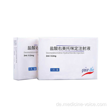GMP Dexmedetomidin HCl (Präzedenzfälle) 0,2 mg / 2 ml